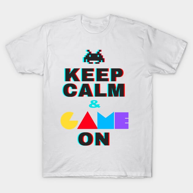 Keep calm & Game T-Shirt by Petites Choses